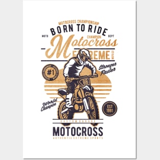 Motocross Extreme Posters and Art